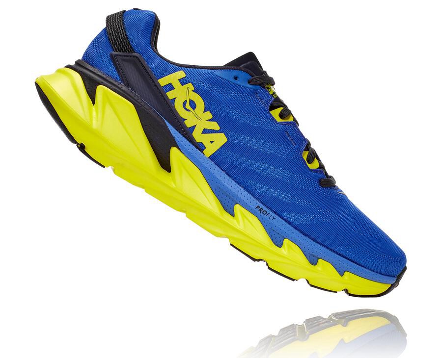 Hoka One One Løbesko Herre - Elevon 2 - Blå/Grøn - 926108TKI